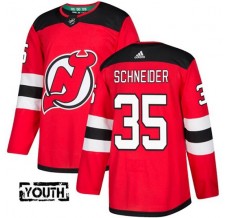 Dětské Dresy New Jersey Devils Cory Schneider 35 Červená Authentic