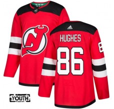 Dětské Dresy New Jersey Devils Jack Hughes 86 Červená Authentic