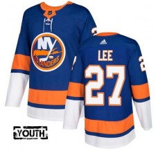 Dětské Dresy New York Islanders Anders Lee 27 Modrá Authentic