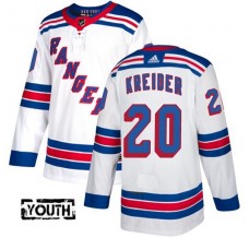 Dětské Dresy New York Rangers Chris Kreider 20 Bílá Authentic