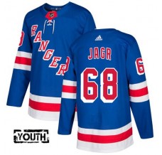 Dětské Dresy New York Rangers Jaromir Jagr 68 Modrá Authentic