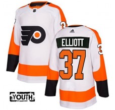 Dětské Dresy Philadelphia Flyers Brian Elliott 37 Bílá Authentic