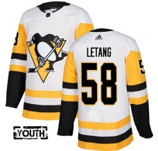 Dětské Dresy Pittsburgh Penguins Kris Letang 58 Bílá Authentic