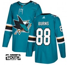 Dětské Dresy San Jose Sharks Brent Burns 88 Teal Authentic