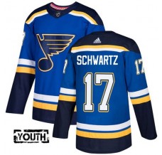 Dětské Dresy St. Louis Blues Jaden Schwartz 17 Modrá Authentic