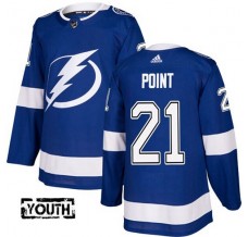 Dětské Dresy Tampa Bay Lightning Brayden Point 21 Modrá Authentic