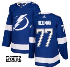 Dětské Dresy Tampa Bay Lightning Victor Hedman 77 Modrá Authentic