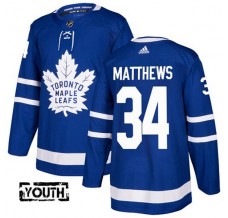 Dětské Dresy Toronto Maple Leafs Auston Matthews 34 Modrá Authentic