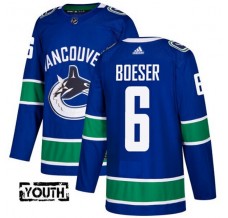 Dětské Dresy Vancouver Canucks Brock Boeser 6 Modrá Authentic