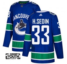 Dětské Dresy Vancouver Canucks Henrik Sedin 33 Modrá Authentic