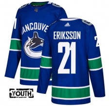Dětské Dresy Vancouver Canucks Loui Eriksson 21 Modrá Authentic