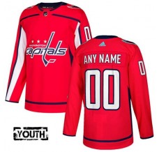 Dětské Dresy Washington Capitals Customized Červená Authentic