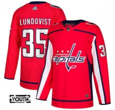 Dětské Dresy Washington Capitals Henrik Lundqvist 35 Červená Authentic