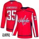 Dětské Dresy Washington Capitals Henrik Lundqvist 35 Červená Authentic