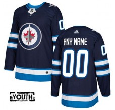 Dětské Dresy Winnipeg Jets Customized Navy Authentic