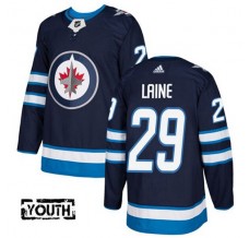 Dětské Dresy Winnipeg Jets Patrik Laine 29 Navy Authentic