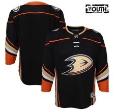 Dětský Dres Anaheim Ducks Blank Černá Premier Domácí
