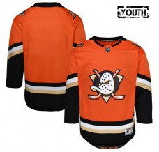 Dětský Dres Anaheim Ducks Blank Oranžová Premier Domácí