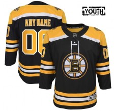 Dětský Dres Boston Bruins Custom Černá Premier Domácí