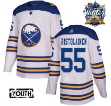 Dětský Dres Buffalo Sabres Rasmus Ristolainen 55 2018 Winter Classic Patch Bílá Authentic
