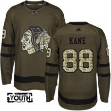 Dětský Dres Chicago Blackhawks Patrick Kane 88 Maskáčová Zelená Authentic