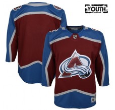 Dětský Dres Colorado Avalanche Blank Burgundská Červená Premier Domácí