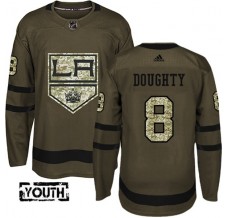 Dětský Dres Los Angeles Kings Drew Doughty 8 Maskáčová Zelená Authentic