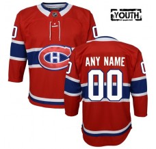 Dětský Dres Montreal Canadiens Custom Červená Premier Domácí