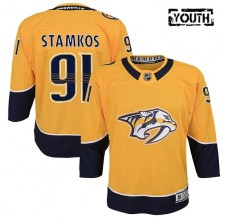 Dětský Dres Nashville Predators Steven Stamkos 91 Zlatá Premier Domácí