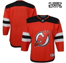 Dětský Dres New Jersey Devils Blank Červená Premier Domácí