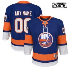 Dětský Dres New York Islanders Custom Královská Modrá Premier Domácí