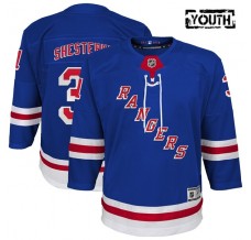 Dětský Dres New York Rangers Igor Shesterkin 31 Modrá Premier Domácí