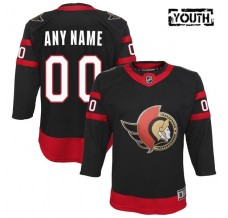 Dětský Dres Ottawa Senators Custom Černá Premier Domácí