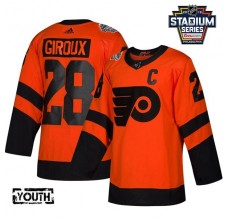 Dětský Dres Philadelphia Flyers Claude Giroux 28 2019 Stadium Series Patch Černá Authentic