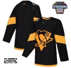 Dětský Dres Pittsburgh Penguins Blank 2019 Stadium Series Patch Černá Authentic
