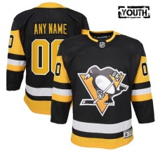 Dětský Dres Pittsburgh Penguins Custom Černá Premier Domácí