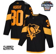 Dětský Dres Pittsburgh Penguins Matt Murray 30 2019 Stadium Series Patch Černá Authentic