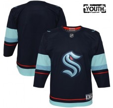 Dětský Dres Seattle Kraken Blank Modrá Premier Domácí