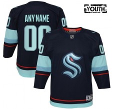 Dětský Dres Seattle Kraken Custom Modrá Premier Domácí