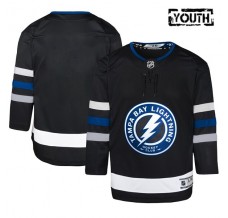 Dětský Dres Tampa Bay Lightning Blank Černá Premier Alternativní