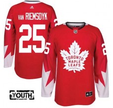 Dětský Dres Toronto Maple Leafs James Van Riemsdyk 25 Červená Authentic Alternativní