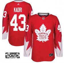Dětský Dres Toronto Maple Leafs Nazem Kadri 43 Červená Authentic Alternativní