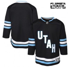 Dětský Dres Utah Mammoth Blank Černá Premier Domácí