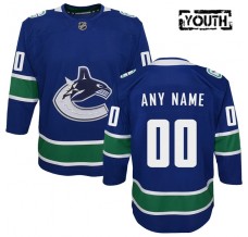 Dětský Dres Vancouver Canucks Custom Modrá Premier Domácí
