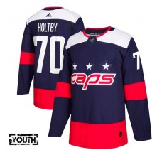 Dětský Dres Washington Capitals Braden Holtby 70 2018 Stadium Series Námořnická Modrá Authentic