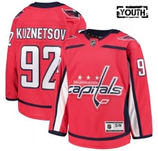 Dětský Dres Washington Capitals Evgeny Kuznetsov 92 Červená Premier Domácí