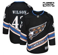 Dětský Dres Washington Capitals Tom Wilson 43 50th Anniversary Černá Premier Alternativní