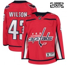Dětský Dres Washington Capitals Tom Wilson 43 Červená Premier Domácí