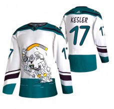 Pánské Dres Anaheim Ducks Ryan Kesler 17 2020-21 Reverse Retro Bílá Authentic