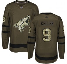 Pánské Dres Arizona Coyotes Clayton Keller 9 Maskáčová Zelená Authentic